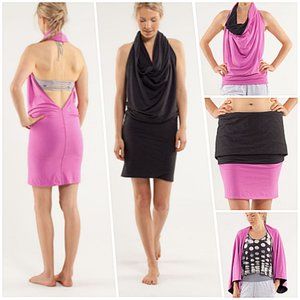 Lululemon Reversible Cover-Up Dress Top Skirt Wrap